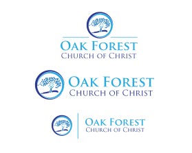Logo Design entry 1353196 submitted by Coral to the Logo Design for Oak Forest Church of Christ run by jeffschnitker