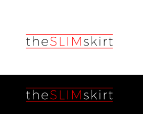 Logo Design entry 1343888 submitted by Logo Rebel to the Logo Design for the SLIM skirt run by Chaya Moller