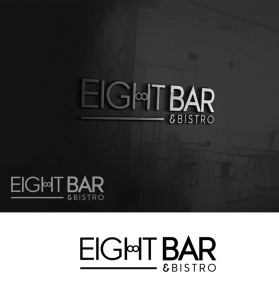 Logo Design entry 1353472 submitted by Wonkberan to the Logo Design for 8 Bar & Bistro run by boomrs