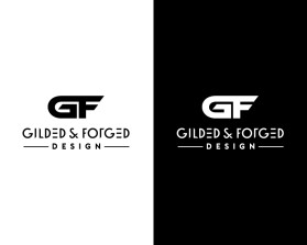 Logo Design entry 1353762 submitted by El Tasador to the Logo Design for Gilded & Forged Design run by gildedforged