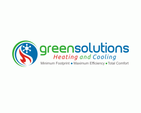 Logo Design entry 1354766 submitted by APRIL to the Logo Design for Green Solutions Heating and Cooling  run by Genej123