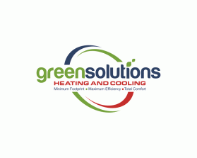 Logo Design entry 1354787 submitted by pingpong to the Logo Design for Green Solutions Heating and Cooling  run by Genej123