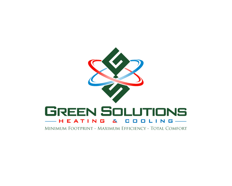 Logo Design entry 1354834 submitted by LJPixmaker to the Logo Design for Green Solutions Heating and Cooling  run by Genej123