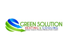 Logo Design Entry 1354957 submitted by KajiRo to the contest for Green Solutions Heating and Cooling  run by Genej123