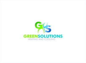 Logo Design Entry 1355042 submitted by maryanto to the contest for Green Solutions Heating and Cooling  run by Genej123