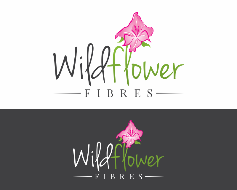 Logo Design entry 1355256 submitted by SN to the Logo Design for Wildflower Fibres run by slfarooqui