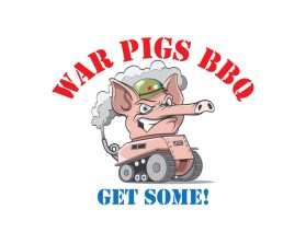 Logo Design entry 1355979 submitted by JINKODESIGNS to the Logo Design for War Pigs BBQ run by jwbrown