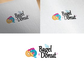 Logo Design entry 1356241 submitted by Logo Rebel to the Logo Design for The Salty Bagel and Donut Co. run by saltybagel