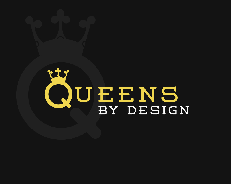 Logo Design entry 1358058 submitted by thegoldensmaug to the Logo Design for Queens by Design run by AndrewG