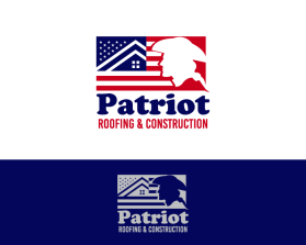 Logo Design entry 1359685 submitted by uahpiz to the Logo Design for Patriot Roofing & Construction run by ericpaul