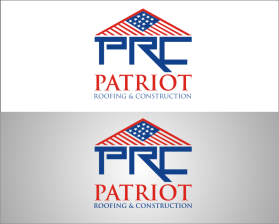 Logo Design entry 1359687 submitted by paczgraphics to the Logo Design for Patriot Roofing & Construction run by ericpaul