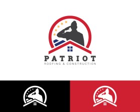 Logo Design Entry 1359731 submitted by garpil to the contest for Patriot Roofing & Construction run by ericpaul