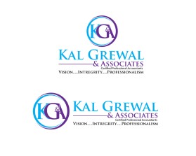 Logo Design entry 1361083 submitted by kembarloro to the Logo Design for Kal Grewal & Associates , Chartered Professional Accountants  run by Parm