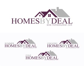 Logo Design entry 1361589 submitted by danni22 to the Logo Design for homesbydeal.com run by anjalu