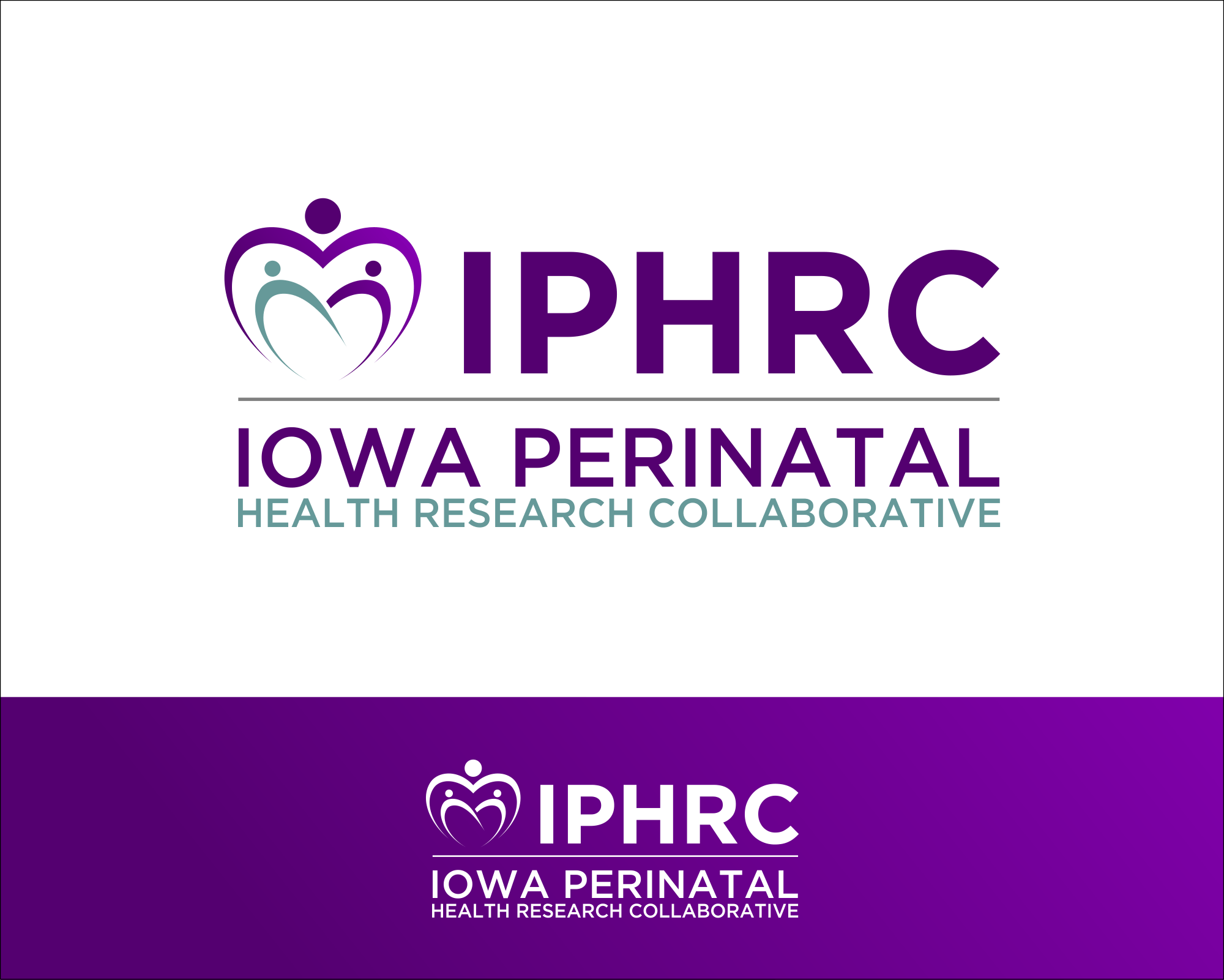 Logo Design entry 1362634 submitted by Destination to the Logo Design for Iowa Perinatal Health Research Collaborative (IPHRC) run by weathersn