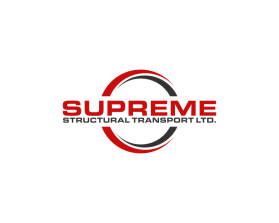 Logo Design entry 1362675 submitted by thegoldensmaug to the Logo Design for Supreme Structural Transport Ltd. run by Supreme