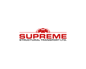 Logo Design entry 1362677 submitted by thegoldensmaug to the Logo Design for Supreme Structural Transport Ltd. run by Supreme