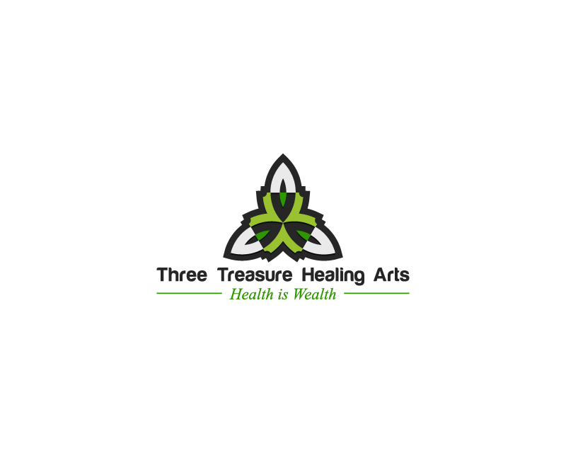 Logo Design entry 1363401 submitted by graphic_mj to the Logo Design for Three Treasures Healing Arts run by dontaxp