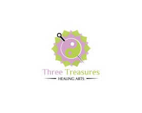 Logo Design entry 1363405 submitted by MyJapz9615 to the Logo Design for Three Treasures Healing Arts run by dontaxp