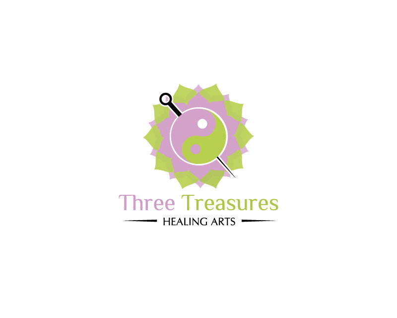 Logo Design entry 1363405 submitted by Amit1991 to the Logo Design for Three Treasures Healing Arts run by dontaxp