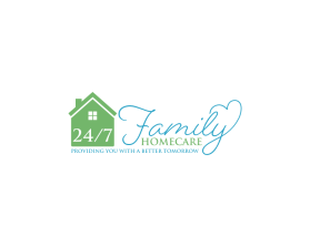 Logo Design entry 1366782 submitted by SempaKoyak to the Logo Design for 24/7 Family Homecare run by zimzim112