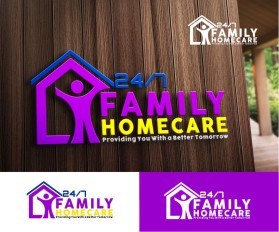 Logo Design Entry 1366814 submitted by KajiRo to the contest for 24/7 Family Homecare run by zimzim112