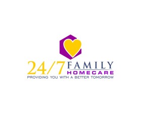 Logo Design Entry 1366837 submitted by wakik  to the contest for 24/7 Family Homecare run by zimzim112