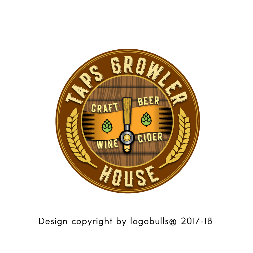 Logo Design entry 1369291 submitted by LogoBulls to the Logo Design for TAPS GROWLER HOUSE run by klsummers