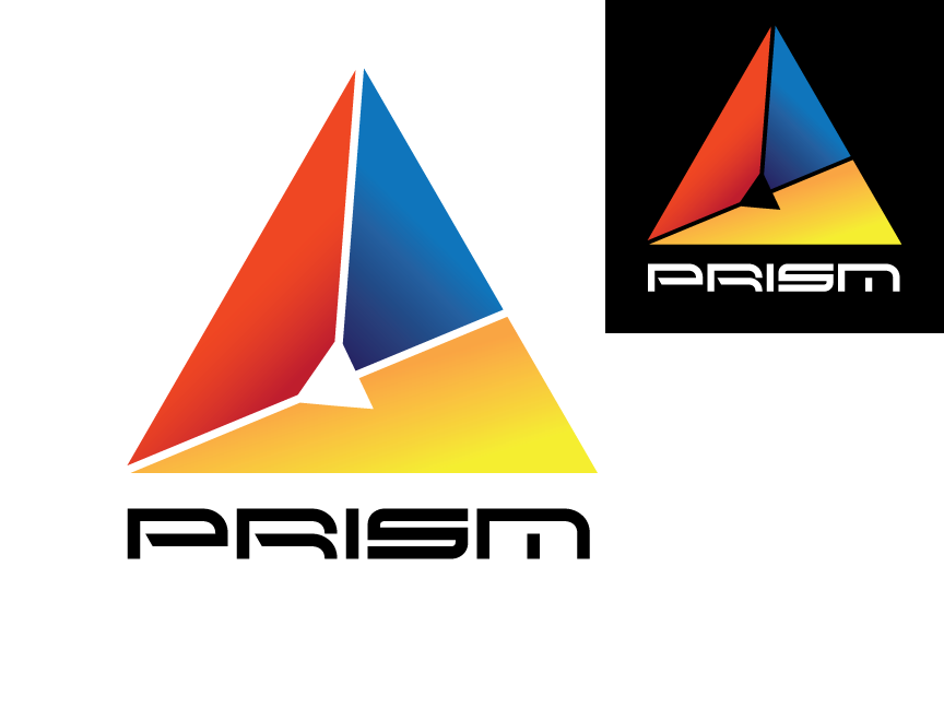 prism logo design