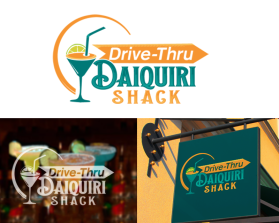 Logo Design entry 1370926 submitted by amc99 to the Logo Design for Drive-Thru Daiquiri Shack run by Beaupatel 