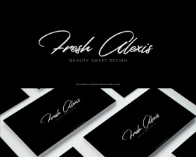 Logo Design entry 1370961 submitted by SIRventsislav to the Logo Design for Fresh Alexis run by Fresh A