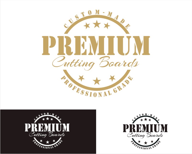 Logo Design entry 1371594 submitted by wongsanus to the Logo Design for Premium Cutting Boards run by Beliason1977