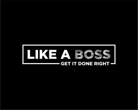 Logo Design entry 1375493 submitted by FebrianAdi to the Logo Design for Like A Boss run by LikeABoss