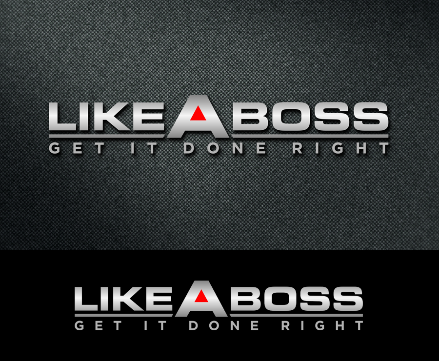 Logo Design entry 1375539 submitted by Jart to the Logo Design for Like A Boss run by LikeABoss