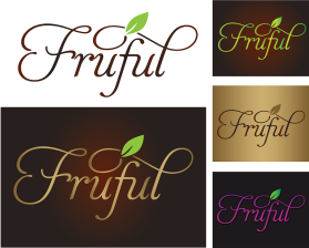 Logo Design entry 1375804 submitted by deztinyawaits to the Logo Design for Fruful run by kidfrau