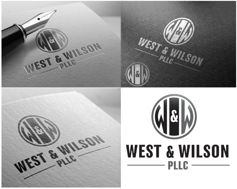 Logo Design entry 1376222 submitted by alex.projector to the Logo Design for West and Wilson, PLLC run by westwilsonlaw