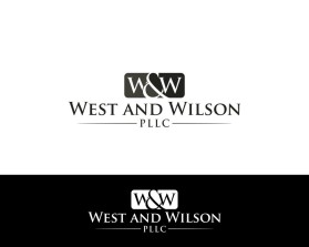 Logo Design Entry 1376237 submitted by wakik  to the contest for West and Wilson, PLLC run by westwilsonlaw