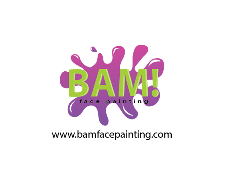 Logo Design entry 1376988 submitted by Anjelino to the Logo Design for www.bamfacepainting.com run by edenyse@comcast.net