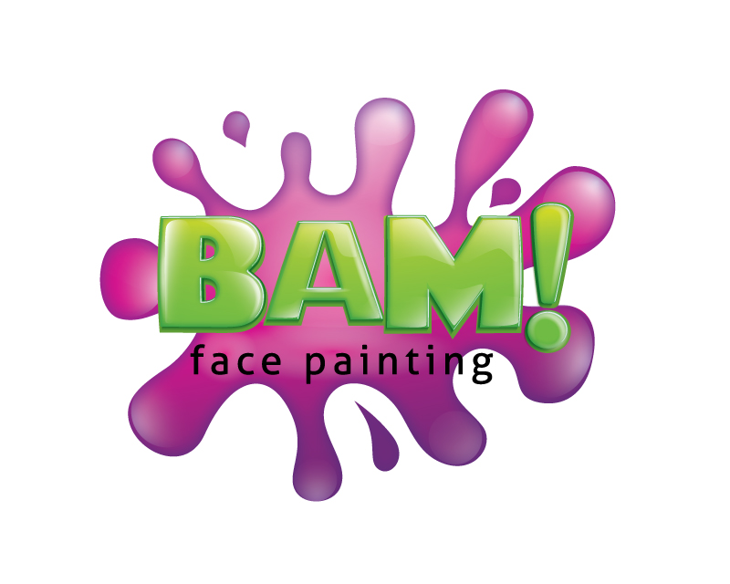 Logo Design entry 1376988 submitted by taks0not to the Logo Design for www.bamfacepainting.com run by edenyse@comcast.net