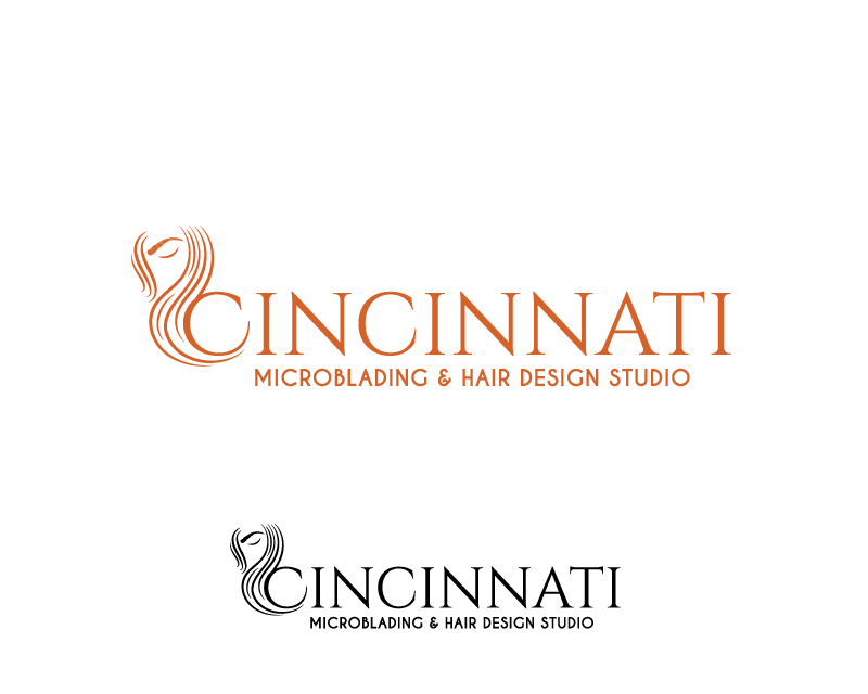 Logo Design entry 1377561 submitted by Amit1991 to the Logo Design for Cincinnati Microblading & hair design studio  run by Kokeff