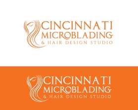 Logo Design entry 1377585 submitted by JBsign to the Logo Design for Cincinnati Microblading & hair design studio  run by Kokeff