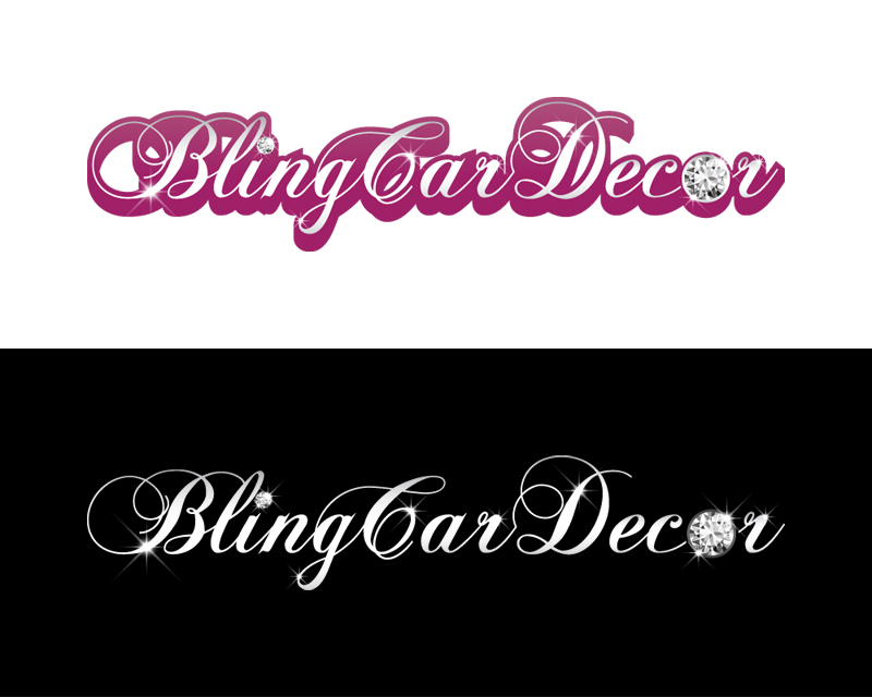 Logo Design entry 1378131 submitted by garpil to the Logo Design for Bling Car Decor run by BlingCarDecor
