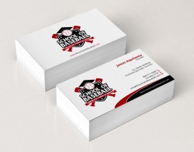 Business Card & Stationery Design Entry 1433101 submitted by athenticdesigner to the contest for The School of Baseball run by jaquilante