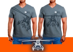 T-Shirt Design entry 1379150 submitted by gitanapolis to the T-Shirt Design for Kootenay Valley Helicopters Ltd run by jeff@kvheli.com