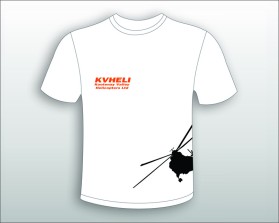 T-Shirt Design entry 1379155 submitted by gitanapolis to the T-Shirt Design for Kootenay Valley Helicopters Ltd run by jeff@kvheli.com