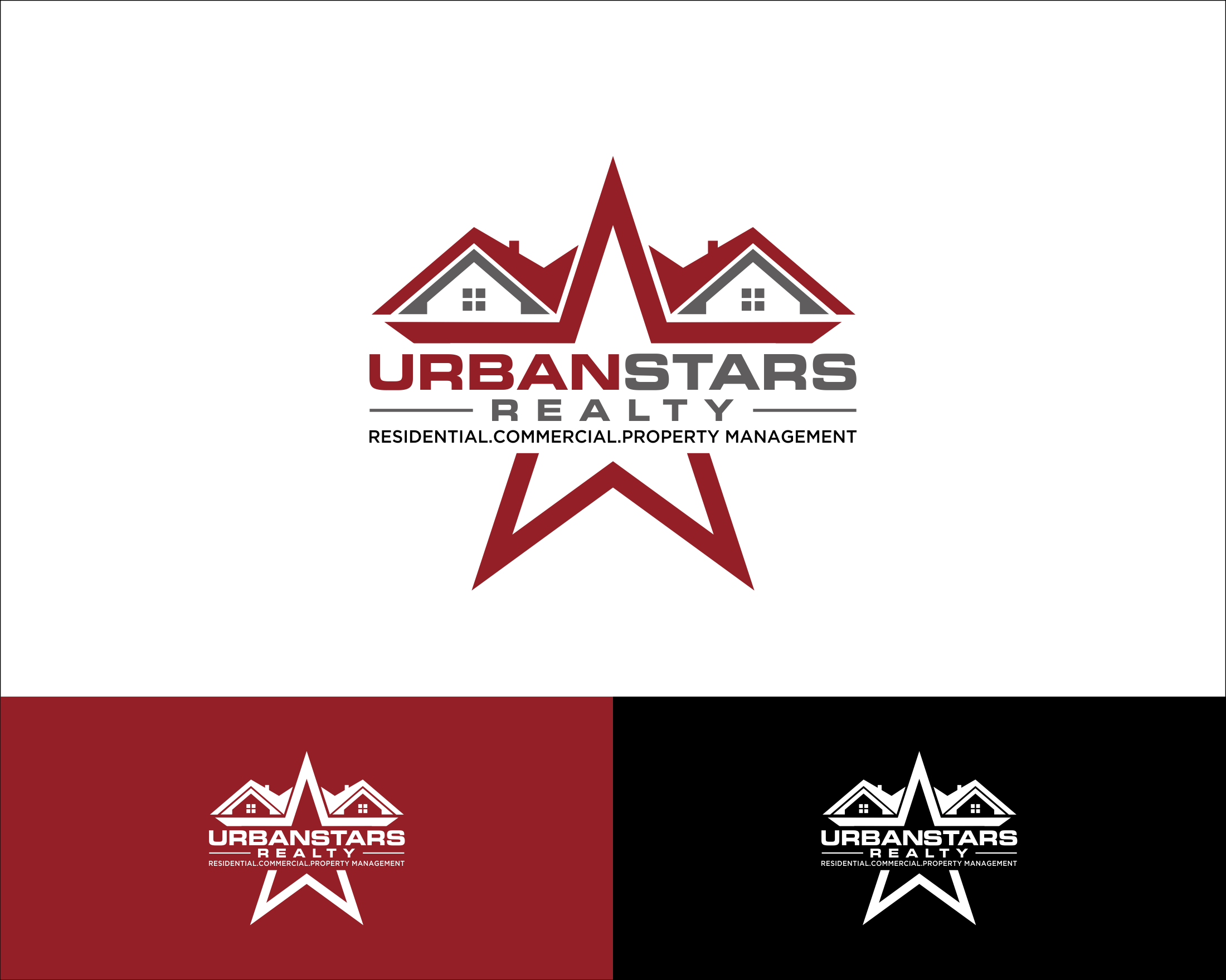 Logo Design entry 1379307 submitted by Super to the Logo Design for Urbanstars realty, LLC run by knasser