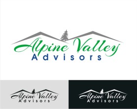 Logo Design entry 1379526 submitted by JBsign to the Logo Design for Alpine Valley Advisors run by jhtowne