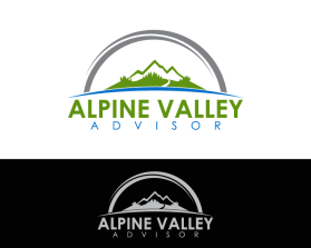 Logo Design entry 1379528 submitted by Amit1991 to the Logo Design for Alpine Valley Advisors run by jhtowne