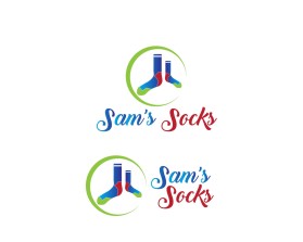 Logo Design entry 1379609 submitted by sobri9012sobirin to the Logo Design for SAM'S SOCKS run by Chaya Moller