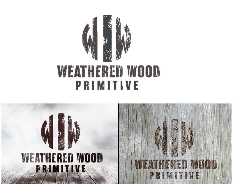 Logo Design entry 1379658 submitted by alex.projector to the Logo Design for Weathered Wood Primitives  run by weatheredwoodprimitives